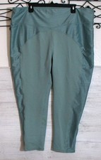 MCA Sport Women's Pants Size 3X Green Elastic Waist picture