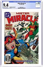 Mister Miracle #8 - 1989 - CGC 9.4 - Joe Phillips & Bruce Patterson picture