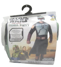 NEW Jazwares Star Wars Book Of Boba Fett Adult Costume Size SD 32-34 picture