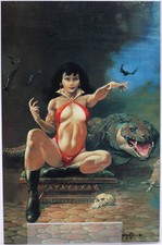 VAMPIRELLA: 25TH ANNIVERSARY SPECIAL - VIRGIN ED • [9.4] • 1996 • Frank Frazetta picture
