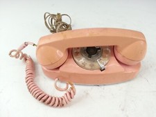 Stromberg Carlson Vintage Pink Rotary Desk Phone 11-68 1600w Telephone picture
