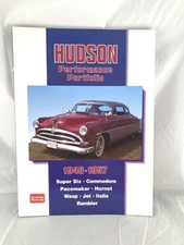 Hudson Performance Portfolio, 1946-1957,  RM Clarke, Brooklands, VG picture
