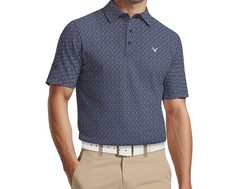 Callaway Men's Performance Stretch Golf Polo Navy Size M NWT picture