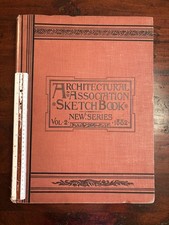 1882 Architectural Association Sketch Book, New Series, Volume 2, 72 plates picture