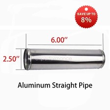 Aluminum straight pipe 2.50