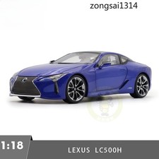 1/18 Toyota Lexus LC LC500h LC500 Sports Racing Car Blue Diecast Model Car picture