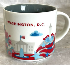 Starbucks Washington DC You Are Here Collection 14oz Coffee Mug Cup 2015 picture