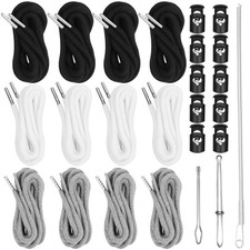 12PCS Drawstring Cord, 57 Inch Drawstring for Sweatpants, Drawstrings Replacemen picture