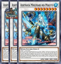 Yugioh 3x Ashtraya Mikumari-no-Mikoto BETB-EN040 Super Rare 1st Ed NM picture