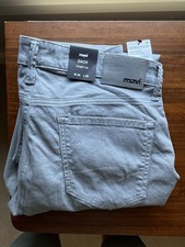 NEW Mavi Zach Straight Leg Pants Latte Titanium Twill Mens NWT 36x32 Nordstrom picture