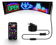 Letrero A Color LED Programable Para Mensajes Y Publicidad Negocio Bar Hotel NEW picture