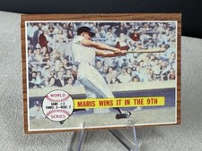 1962 Topps ROGER MARIS #234 