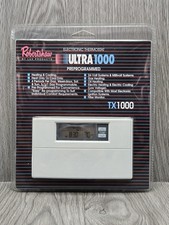 Robertshaw Lux Programmable Digital TX1000 Heat Cool Thermostat Energy SEALED picture