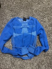 Iets Frans Women's Cropped Blue Long Sleeve Size Large picture