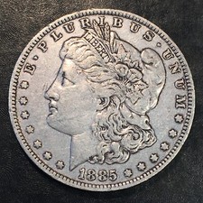 1885-O  Morgan Silver Dollar - High Quality Scans #P160 picture