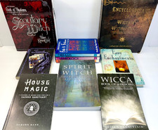 Occult Book Lot Wicca Solitary Witch Encyclopedia Witchcraft Magic Spells Dreams picture