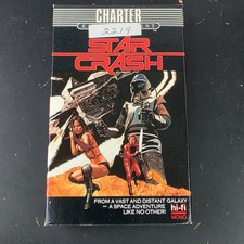 Star Crash Beta VHS Movie Charter Entertainment 1979 Sci-Fi Adventure NTSC picture