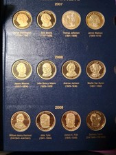 2007-2020 PRESIDENTIAL DOLLARS TYPE SET. PROOF CONDITION IN ALBUM picture
