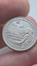 2019-W American Memorial Park Northern Mariana Islands Quarter West Point 🇺🇸 picture