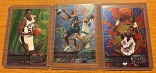 1997-98 Metal Universe Hakeem Olajuwon David Robinson Grant Hill picture