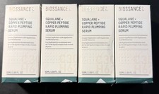 FOUR (4) Biossance Squalane Copper Peptide Serum 50 ml 1.69 fl oz (each) NEW picture