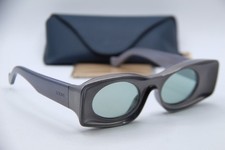 NEW LOEWE LW 40033I 05X BLUE GLITTER MIRRORED AUTHENTIC FRAMES SUNGLASSES 49-23 picture