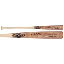 Matt Olson Atlanta Braves Signed Old Hickory Game Model Bat picture