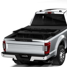Soft Tri-Fold Truck Bed Cover for 2017-2026 Ford F250 F350 SuperDuty 6.8FT picture