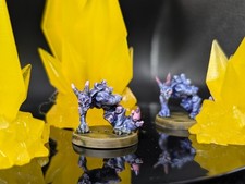 Pair of crawling gargoyles/earth elemental insectoids d&d miniatures picture