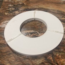 PVC EDGE BANDING WHITE 7/8 X 1MM 300 ‘ROLL. Non Glue picture