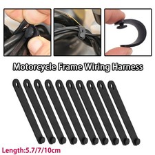 Motorcycle Frame Wiring Harness Flexible Rubber Cable Ties Length 5.7/7/10cm picture