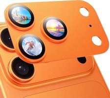 MAGIC JOHN 2 Pack Camera Lens Protector for iPhone 17 Pro Full Coverage HD Clear picture