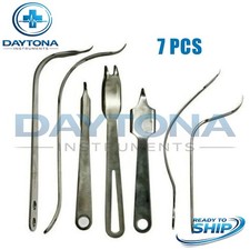 Retractors THA hip instruments Set Surgical instruments Set of 7 Pieces picture