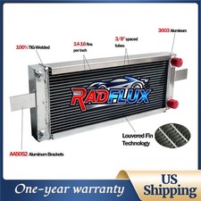 #RH249525 Universal Pocket Tucked Radiator For Honda Civic CRX MT 2-Row Aluminum picture