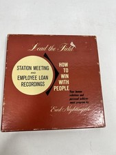 Vintage Earl Nightingale Lead The Field - How To Win With People Records New picture