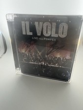 Il Volo Live from Pompeii Autographed DVD Cover Signed picture