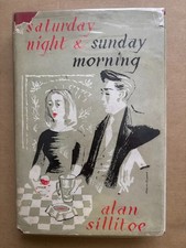 Alan Sillitoe Saturday Night & Sunday Morning 1958 first edition 1st/1st debut picture