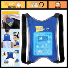 Lightweight Cooling Vest with 3 Ice Packs, Adjustable Straps, Breathable, Reflec picture