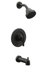 Moen T2903NNHBL Gibson Matte Black Posi-Temp Tub & Shower Set- No Head- NEW picture
