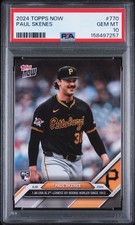 PSA 10 Paul Skenes 2024 Topps Now 1.96 ERA 2nd lowest #770 /32652 (RC) Pirates picture