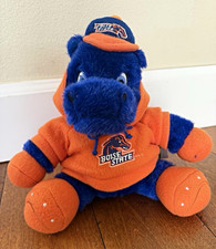 Lil Fans Boise State Broncos Horse Plush Stuffed Animal Blue Orange Hoodie Hat picture