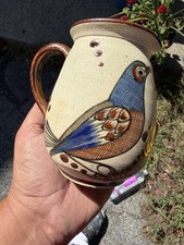 Vintage Hand painted Mexican Pitcher picture