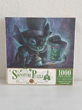 Disney Parks STITCH HATBOX Haunted Mansion 50th Jigsaw Puzzle 1000 pcs Sealed picture