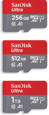 SanDisk Ultra 256GB 512GB 1TB 1.5TB Micro SD SDXC C10 U1 A1 120MB/s Memory Card picture