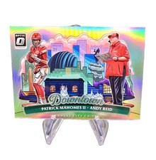 Panini 2025 Donruss Optic Downtown Duos Downtown #14 Mahomes II Reid Chiefs picture