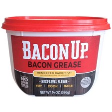 Bacon Up Bacon Grease Rendered Bacon Fat for Frying, Cooking, Baking, 14 ounces picture