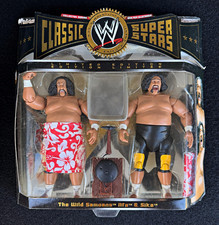 WWE Jakks Classic Superstars Wild Samoans Afa & Sika Limited Edition 2-Pack picture