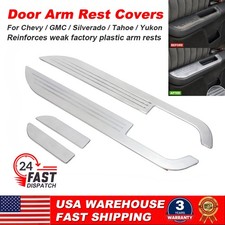 For 88-94 OBS Chevy GMC GMT400 Billet Door Arm Rest Covers Repair Reinforce picture