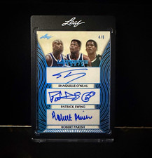 Leaf 2023 Art of Sport Arts and Graphs 2 #AG2-9 O'Neal Ewing Auto Mem /4 picture