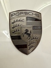 Porsche Exclusive Turbonite Front Crest Emblem 95C-853-601-A picture